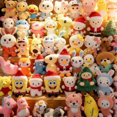 7-25厘米毛绒玩具小号婚礼抛洒