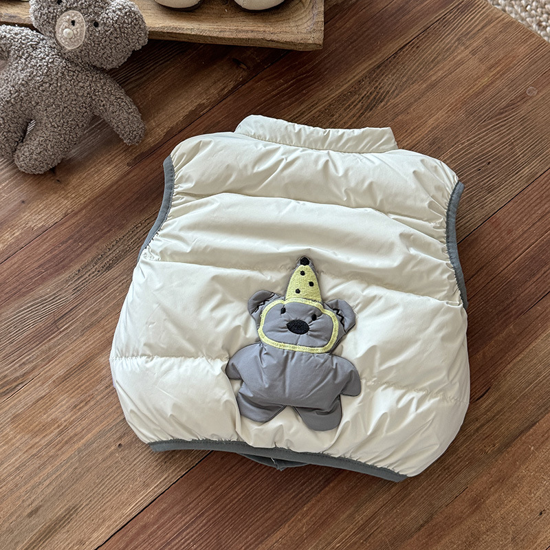 男宝宝轻薄羽绒马甲秋冬装2025婴幼儿羽绒无袖外套洋气外出服 a类