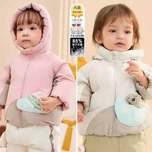 【极寒系列】三防羽绒服2025婴幼儿外套冬季男女小宝宝加厚外穿潮
