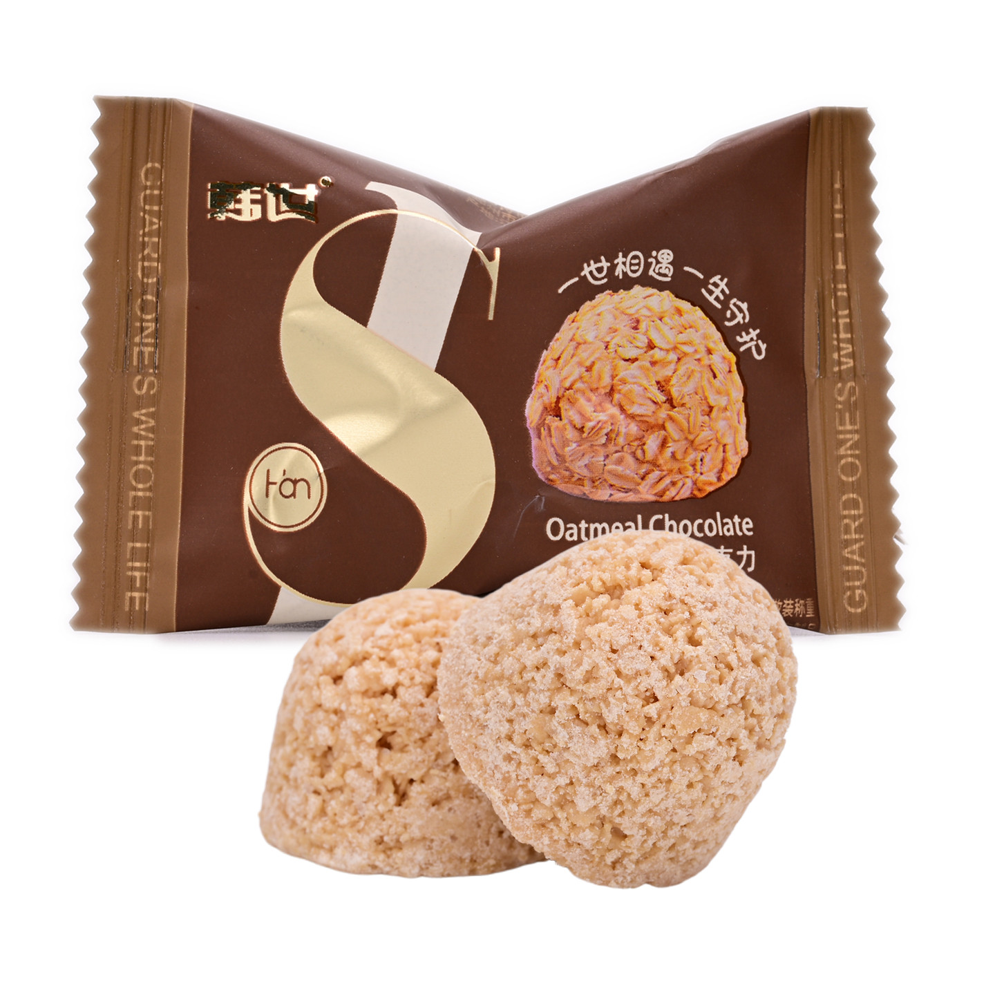 韩世相遇燕麦巧克力散装500g结婚喜糖果休闲零食年货点心小吃