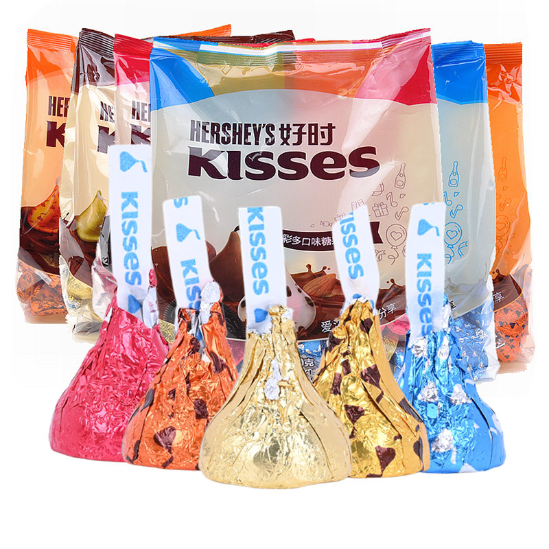 好时巧克力水滴kisses500g奶香