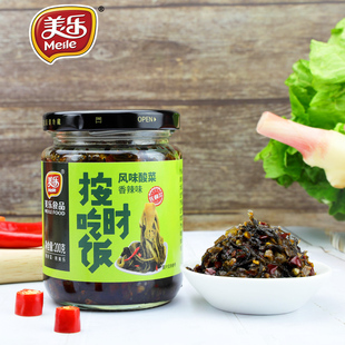 香辣酸菜美乐按时吃饭 200g 四川风味酱菜下饭菜佐餐拌面