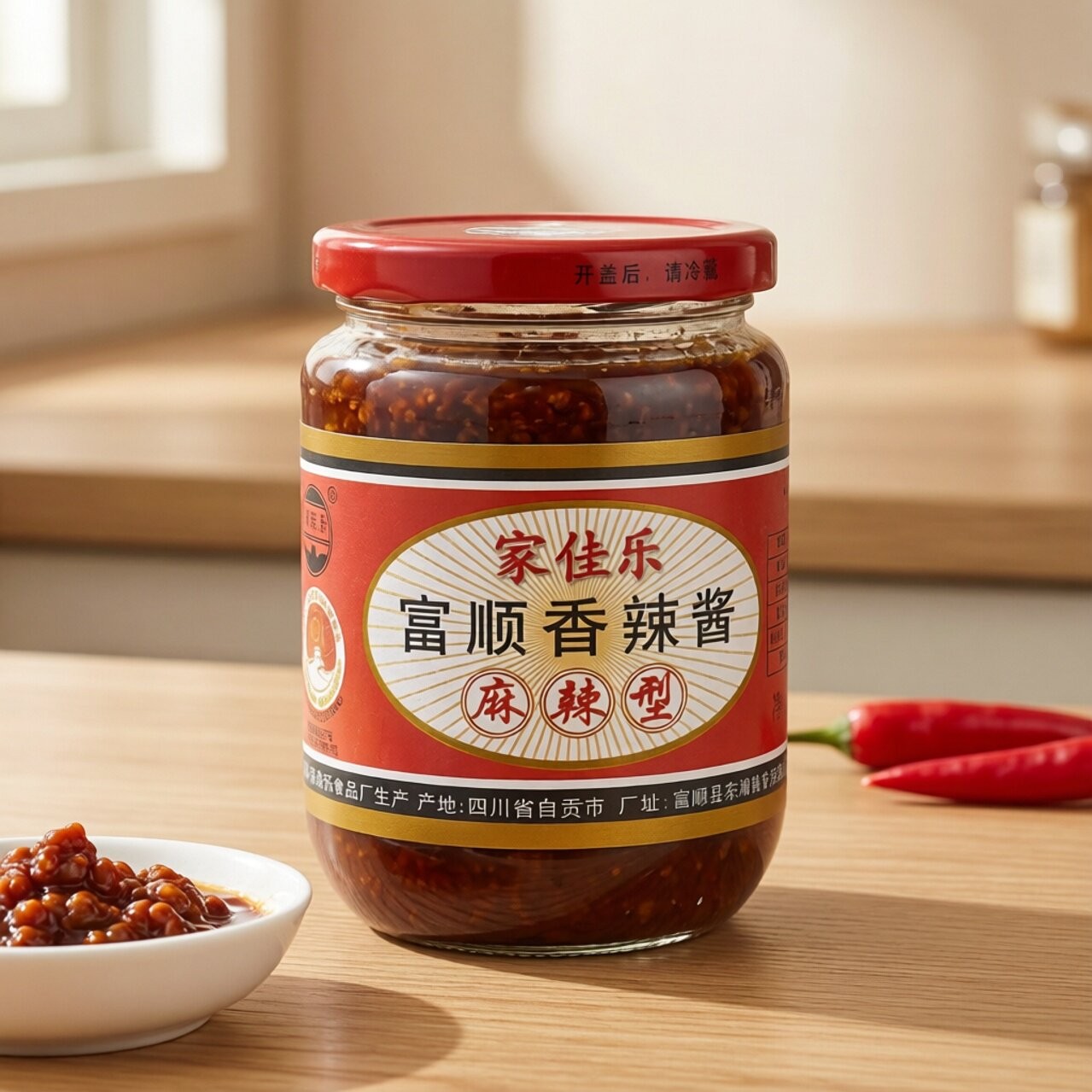 香辣酱家佳乐火锅料炒菜辣椒酱图片