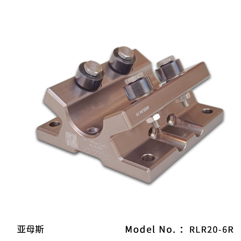 RLR20/25/30/35/40/50-6R 滚轮滑块 AMS 亚母斯 光轴 滑块