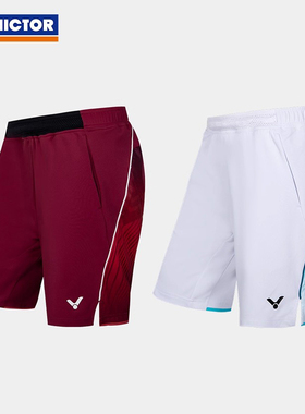 威克多VICTOR胜利羽毛球服乔纳坦大赛系列运动短裤中性款55211