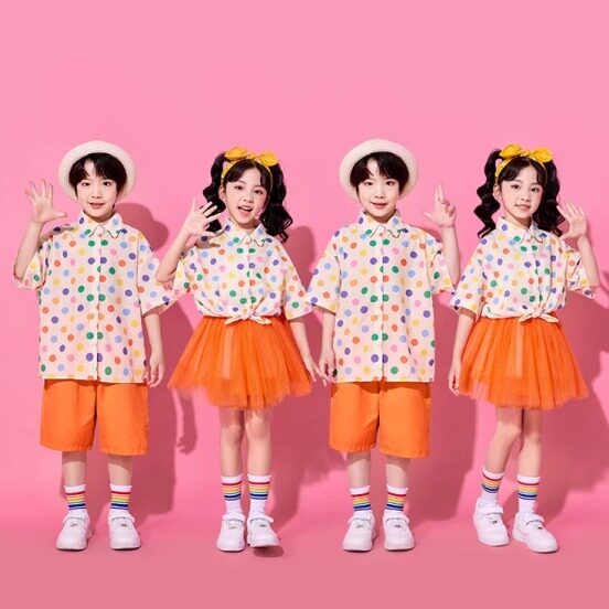 苹果香we will rock you儿童舞蹈表演出服装阳光boy青春修炼手册8