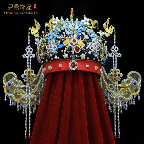 尹霞原创古风凤冠凤冠