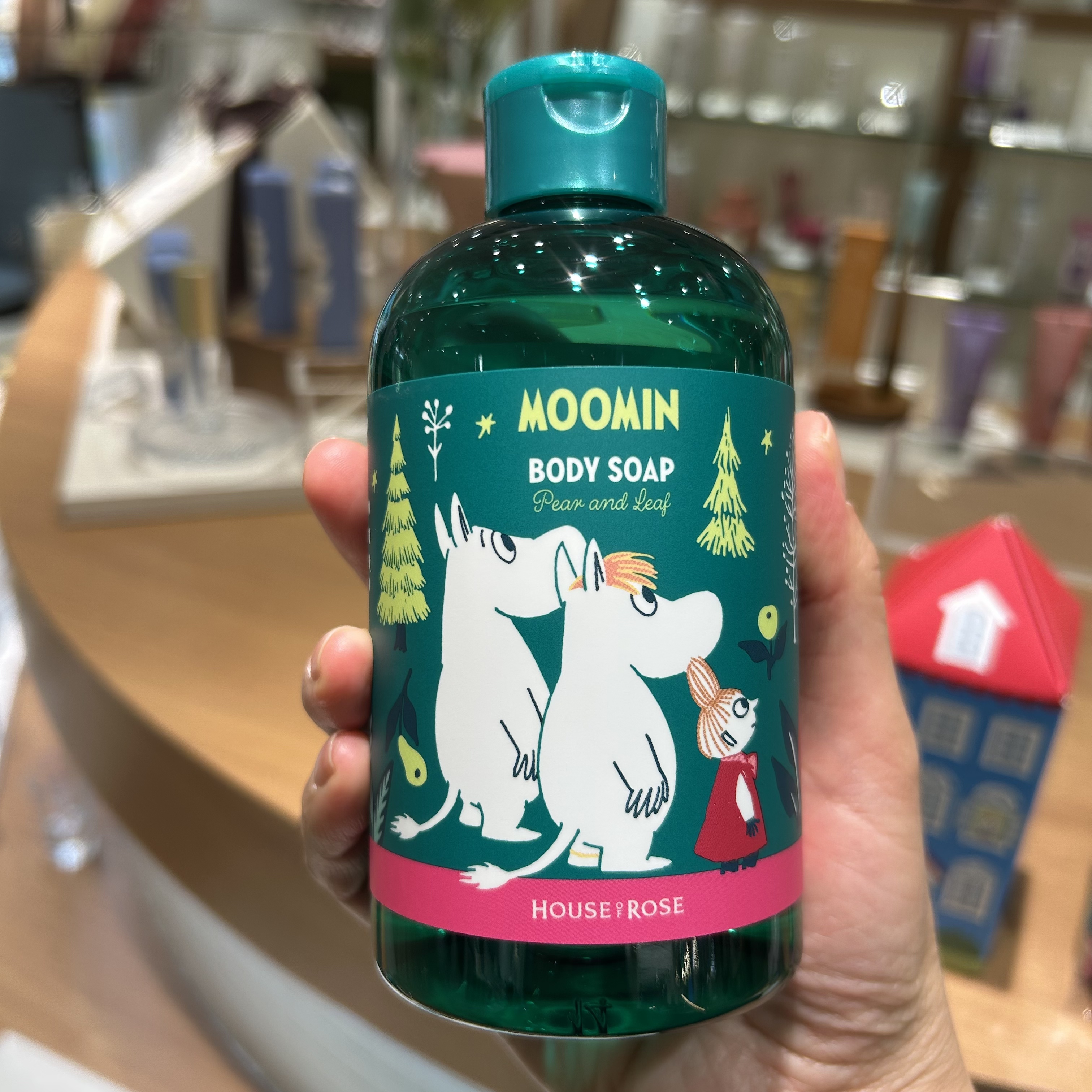 11月限定梨子树叶香！日本house of rose姆明身体乳护手霜沐浴露