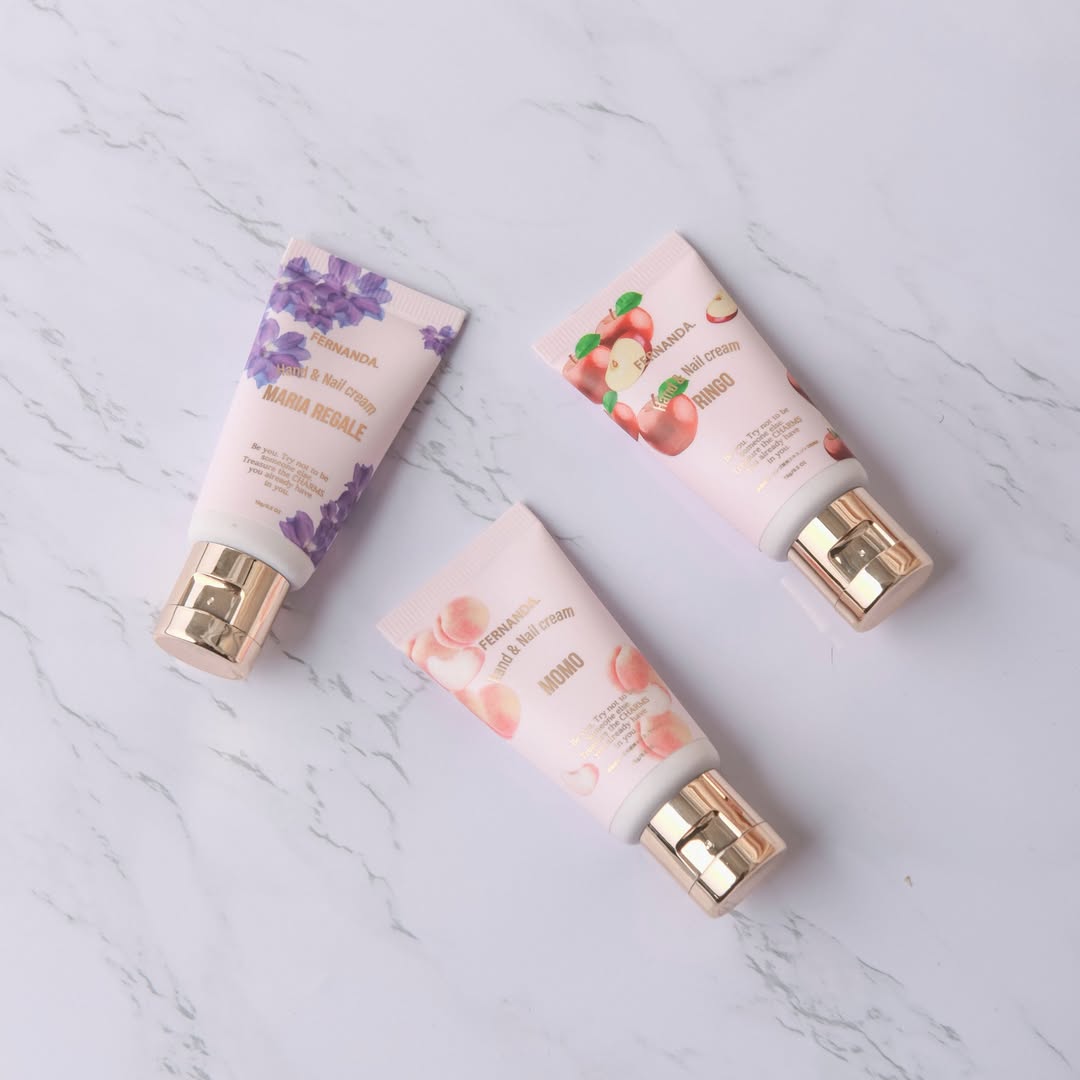 圣诞限定！日本fernanda香氛护手霜套装15g*3（苹果+蜜梨+蜜桃）