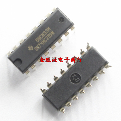 直插芯片IC SN74HC259N 74HC259 CD4516BE CD4516 DIP16 全新原装