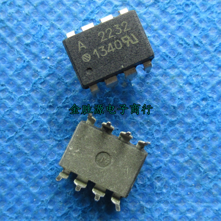 全新光电耦合器HCPL-2232逻辑 A2232 光耦隔离器HP3323 DIP-8直插