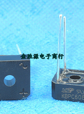 原装 KBPC608 整流桥堆 KBPC610单相桥式整流桥6A 800V 1000V 4脚