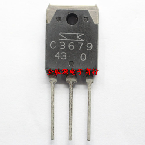 三极管 2SC3679 C3679 5A/900V TO3P NPN大功率晶体管 原装拆机