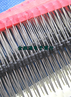 直插 整流二极管 1N4002 IN4002 1A 200V 4002 整流管 (100只)