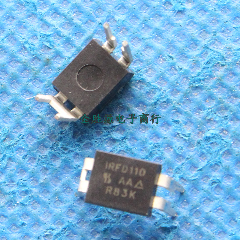 MOS场效应管 IRFD110 IRFD110PBF 1A/100V DIP-4 N沟道 全新原装