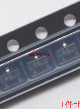 贴片三极管 BAS40-06 LBAS40-06LT1G 丝印 46 L2 46W SOT23 原装