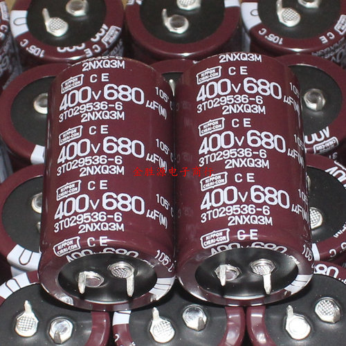 日本黑金刚电解电容 400V680UF 30*50 680UF400V 高纹波电流105度