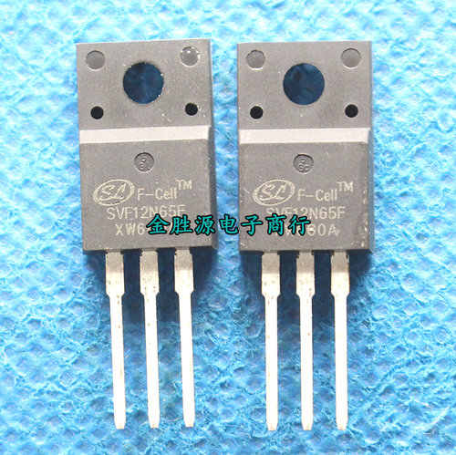 MOS场效应管 SVF12N65F 12N65F 12A/650V 代 12N60 TO220F 三极管