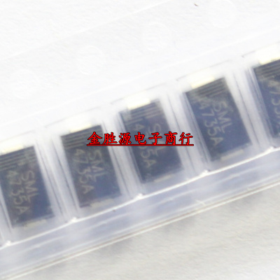 贴片稳压二极管 SML 1N 4736A 4737A SMA 1W 6.8V 7.5V 原装20只