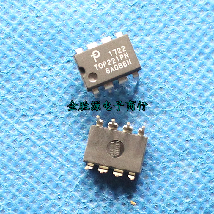 开关电源管理芯片 IC  TOP221PN TOP221 TOP221P DIP8 8脚 原装