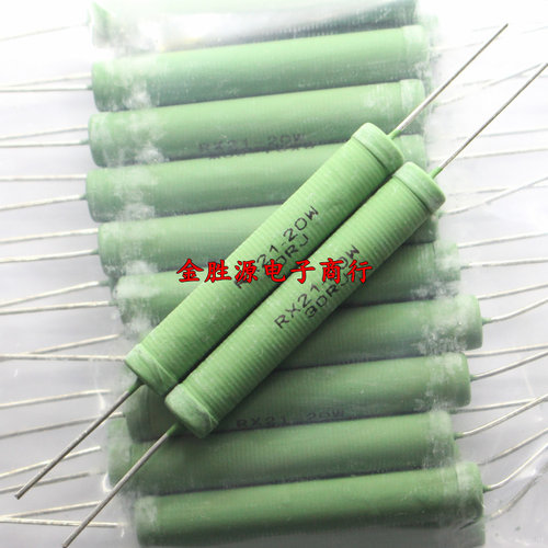 RX21-25W 线绕电阻 25W 15R 20欧 30R 50欧 360RJ 5K 10KJ 大功率