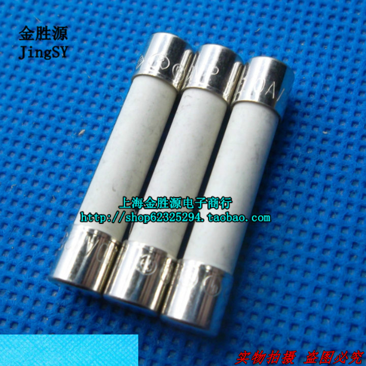 陶瓷保险丝10A F10A 6x30 250V 0314010 快熔 快断 原装进口