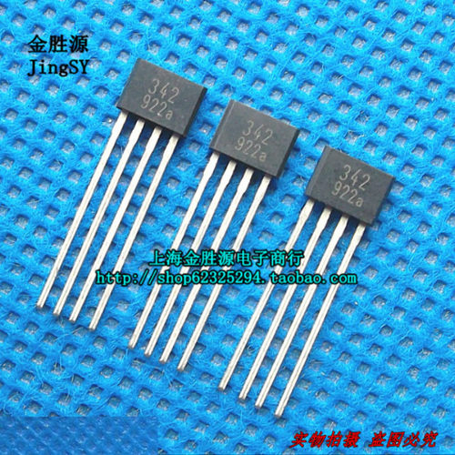 霍尔开关管 AH342-PL 342 SIP-4 原装现货