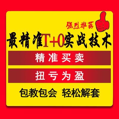 炒股教程T+0技术分析 股票K线基础视频教程趋势 指标解套高抛低吸