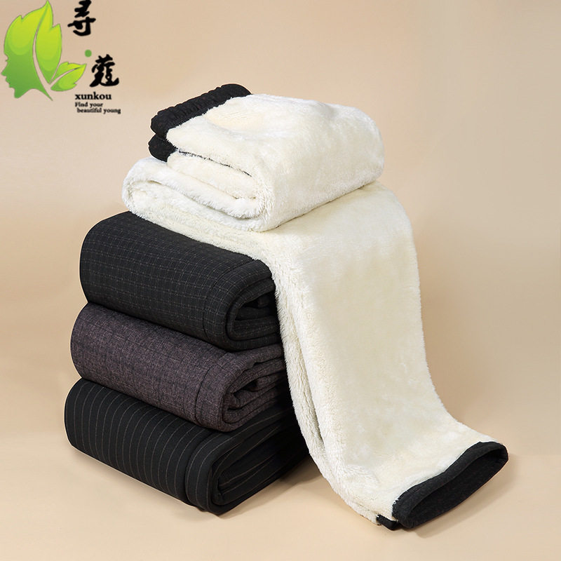 妈妈裤子冬季加厚保暖棉裤仿羊羔绒中老年人女裤奶奶宽松外穿长裤,女装/女士精品,休闲裤,淘宝优惠券,粉丝福利购,淘宝优惠卷