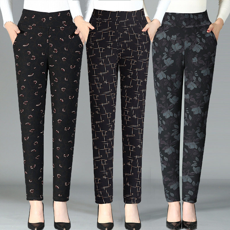 中老年女士驼绒棉裤冬季小脚美体裤妈妈装弹力高腰外穿打底保暖裤,女装/女士精品,棉裤/羽绒裤,淘宝优惠券,粉丝福利购,淘宝优惠卷