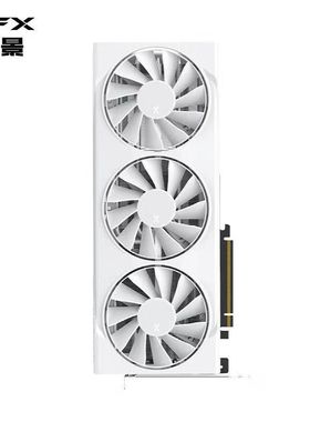 讯景RX 9070GRE 12GB雪狼 电竞游戏显卡黑狼290 设计渲染剪辑直播