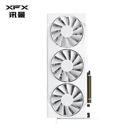 讯景RX 9070GRE 12GB雪狼 电竞游戏显卡黑狼290 设计渲染剪辑直播