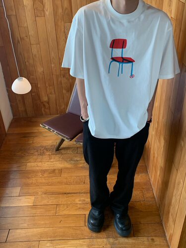 Addressunknown潮牌印花椅子短袖