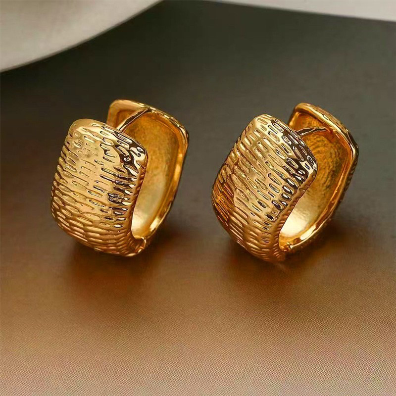 欧美跨境外贸耳饰高级感复古耳圈时尚C形耳环耳夹螺纹水滴耳环,饰品/流行首饰/时尚饰品新,耳环,淘宝优惠券,粉丝福利购,淘宝优惠卷