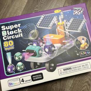 科学罐头遥控电动电路积木3-10岁儿童电子益智玩具小实验套装礼物