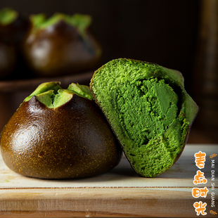 麦点时光抹茶奶酥碱水球纯手工作欧包健康代餐早餐饱腹面包