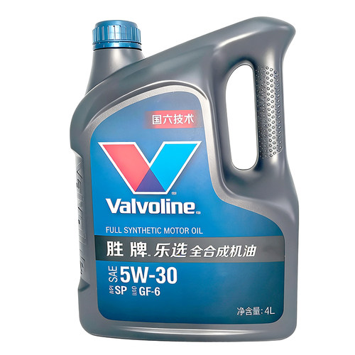 胜牌国六全合成机油乐选5w30