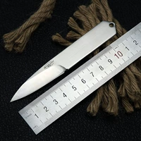 Creative Simple D2 Steel Steel Knife Portable Play Express Kwalit Boxing Boxing Blade Blade Blade Blade Высокая твердость Реактивная маленькая нож