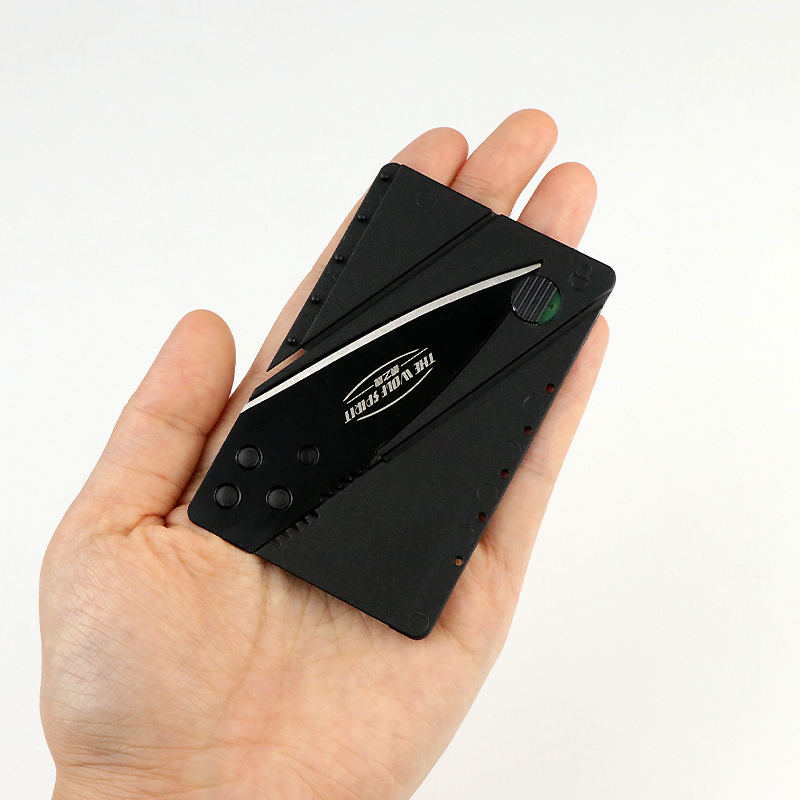 不锈钢多功能薄卡片折叠小刀