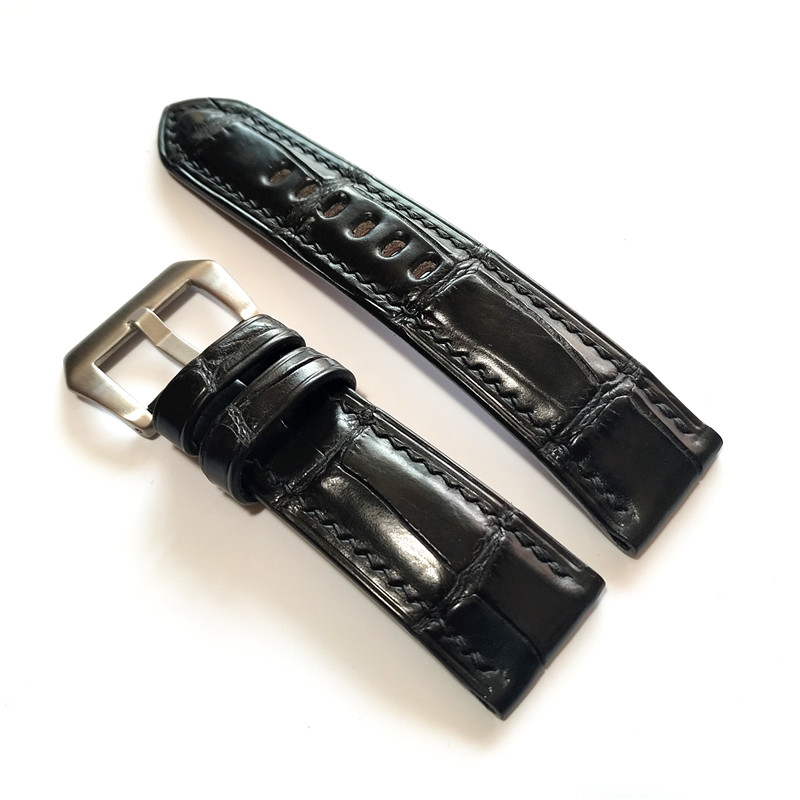 七月高端定制鳄鱼皮表带