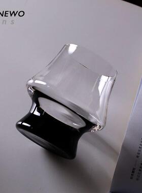 Winewo设计师小众威士忌杯 洋酒杯北欧样板啤酒杯子闻香杯咖啡杯