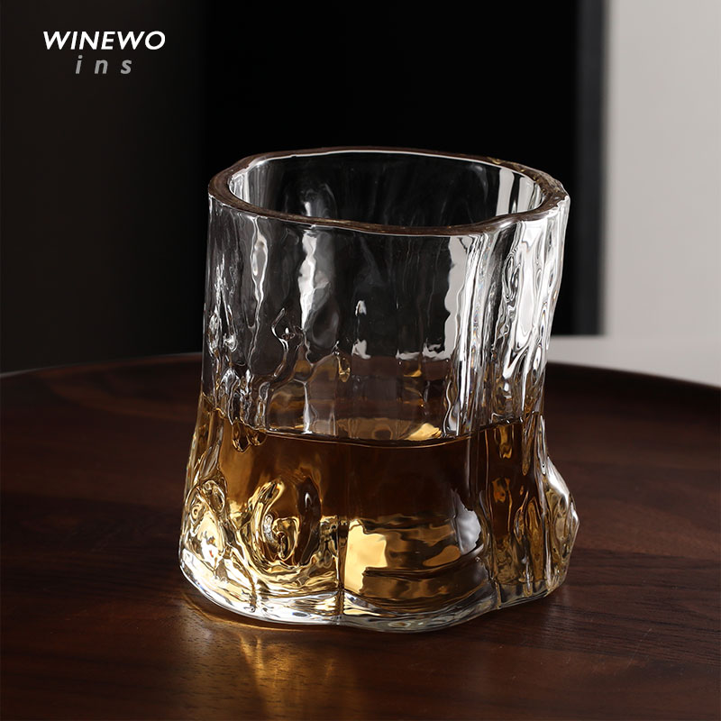 Winewo树桩威士忌酒杯脏咖啡杯