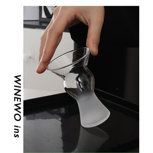 Winewo雪域美人樽杯 专业闻香杯清酒杯白酒杯子岩茶杯设计师款ins