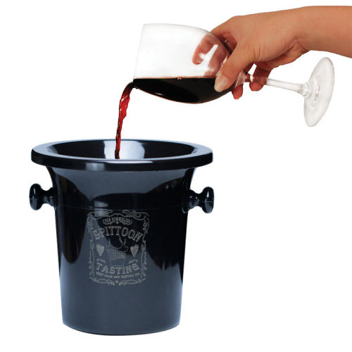 正品Chamvin手提吐酒桶酒吧葡萄酒红酒侍酒师品酒桶SPITTOON