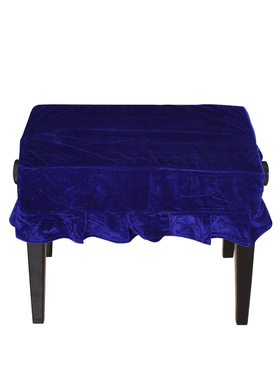 优质钢琴金丝绒单人凳罩蓝色KC-01初学入门练习做工精细手感舒适