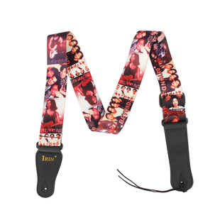 纪念款 02吉他背带电木通用加宽涤纶印花PVC袋长短可调经久耐用