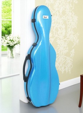 IRIN爱润VB-50轻体包4/4小提琴琴盒蓝色拉丝不带锁防水防摔便携式