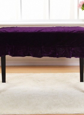 优质钢琴金丝绒双人凳罩紫色KC-02初学入门练习做工精细手感舒适