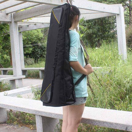 优质次中音长号包黑色防水牛津布加厚海绵防磕碰便携手提双肩背包