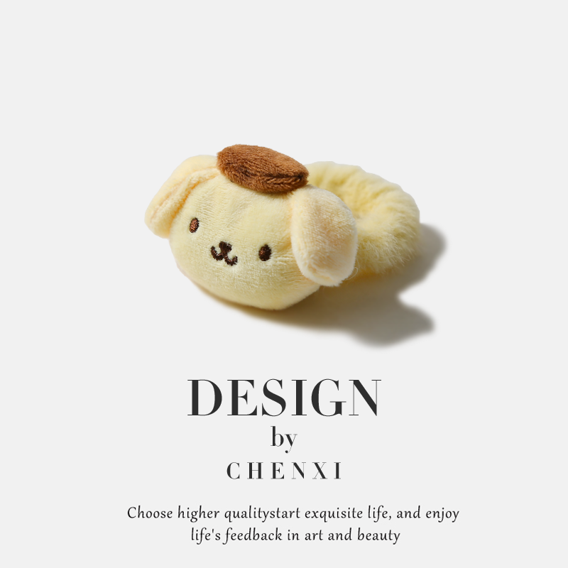 原创设计发圈动物可爱扎发头饰